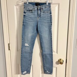 Banana Republic High Rise Skinny Jeans